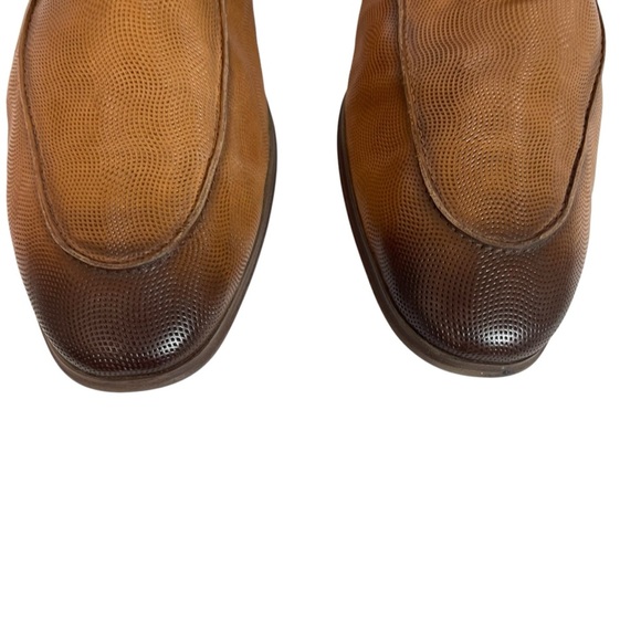Men’s Moretti‎ Gold Label Leather Loafers Like New Size 12D - Picture 2 of 10